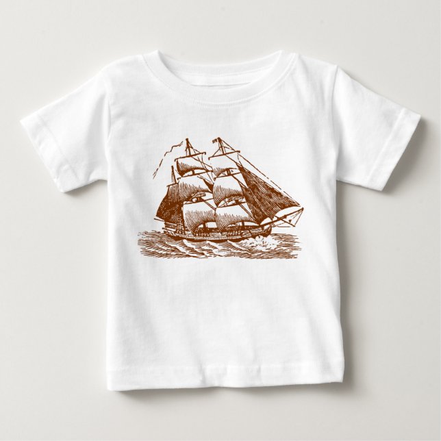 Clipper - Walnut Baby T-Shirt (Front)