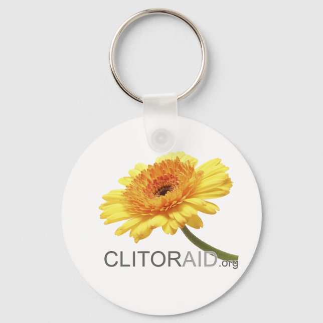 Clitoraid.org Key Ring (Front)