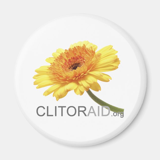 Clitoraid.org Magnet (Front)