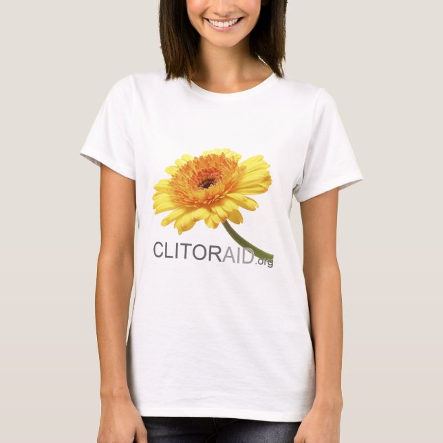 Clitoraid.org T-Shirt (Front)