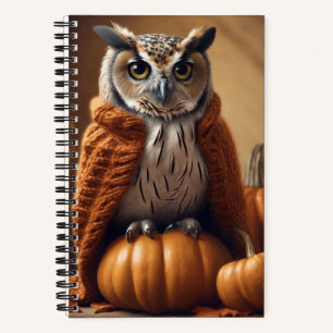 Cloaked Owl Notebook