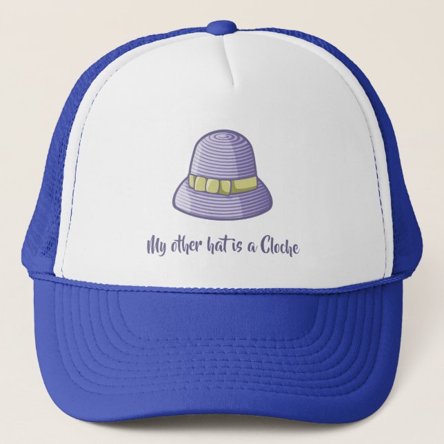 Cloche Hat Lilac (Front)