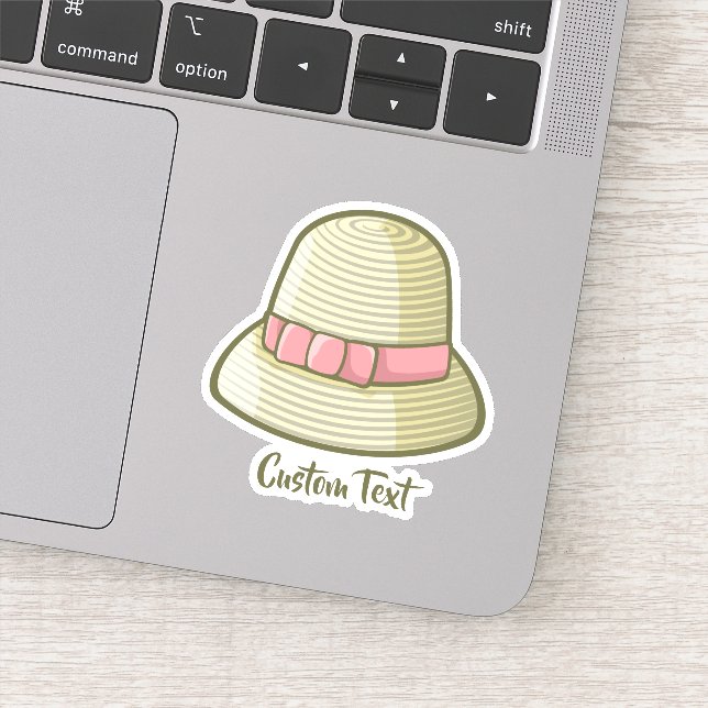 Cloche Hat Yellow (Detail)