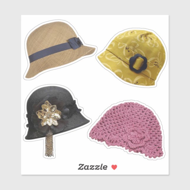 Cloche Hats (Sheet)