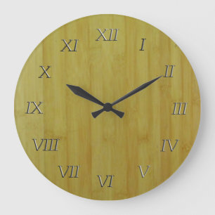 Clock - Bamboo