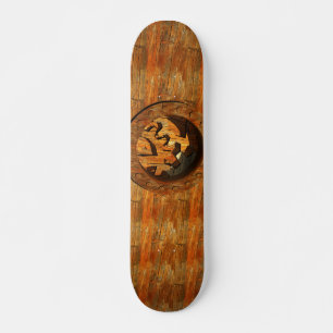 clock board skateboard