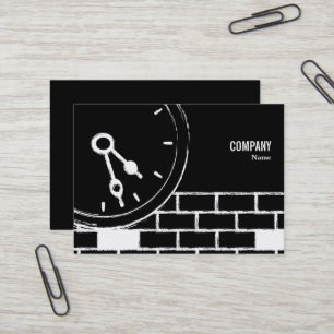 Clock Business Card