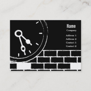 Clock Business Card