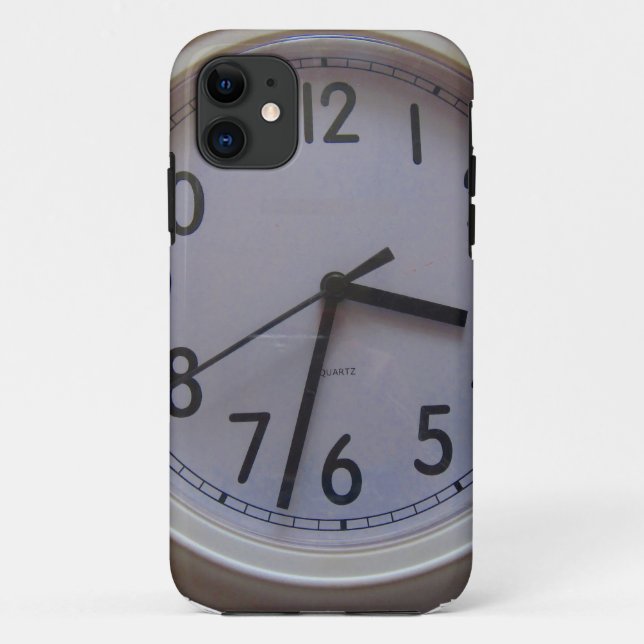 Clock Case-Mate iPhone Case (Back)