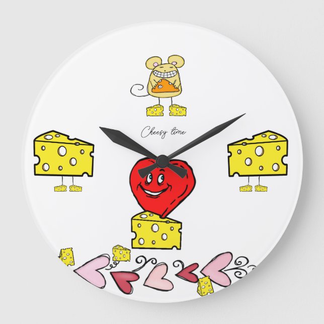 Clock Cheesy Time Cheese (Front)