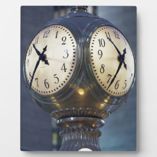 Clock Concourse Grand Central Station New York Plaque