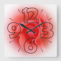 Clock dial 15 - numbers and dashes