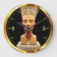 Clock Egypt's Nefertiti Wall Clock