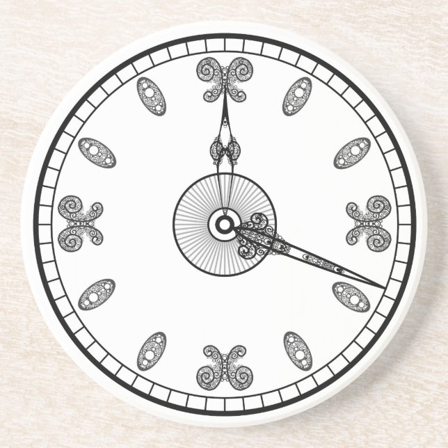 Clock Face Coaster (Front)