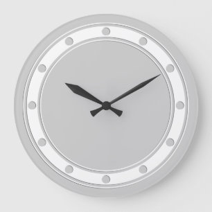 Clock Face Rings Dots white for your design