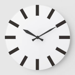 Clock Face Stripes black for your design