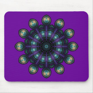 Clock Faces - Apophysis Fractal Mouse Pad