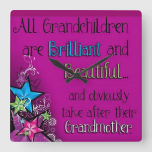 clock for grandmothers