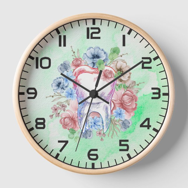 Clock for hospital dental unit and clinic (Front)