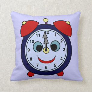 Clock for Kids Cushion