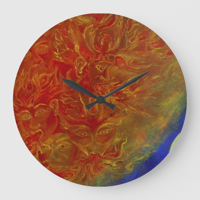 Clock from the sun. (Front)