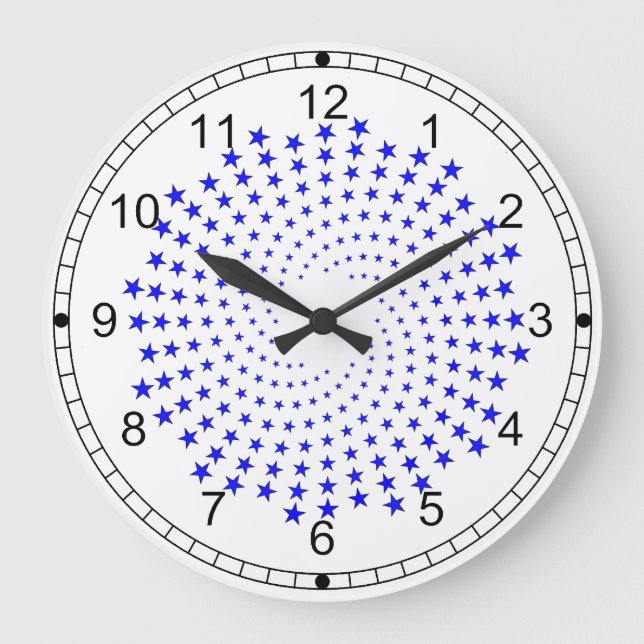 Clock - Galaxy of Blue Stars (Front)
