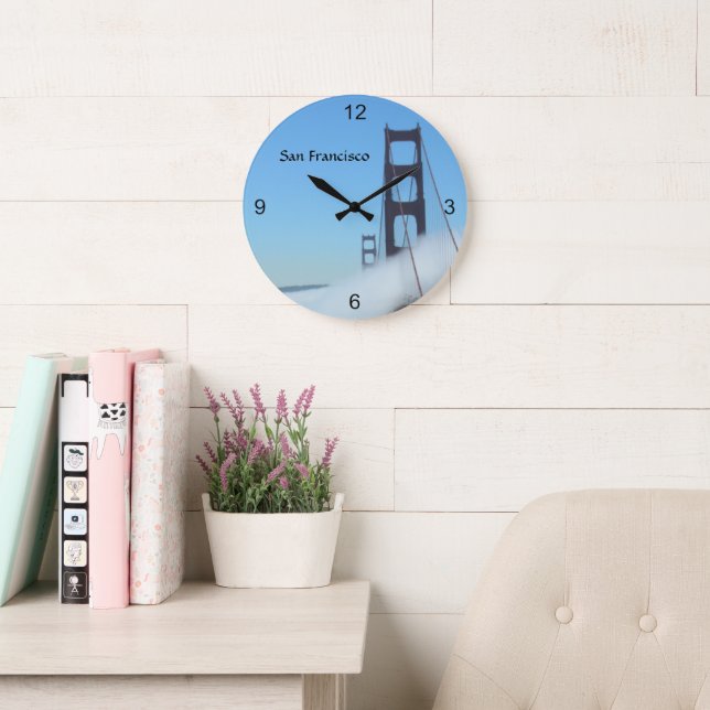Clock - Golden Gate Bridge, San Francisco (Reading Room)