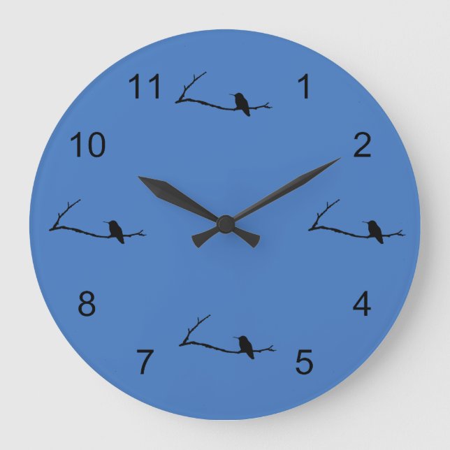 Clock - Hummingbird Time (Front)