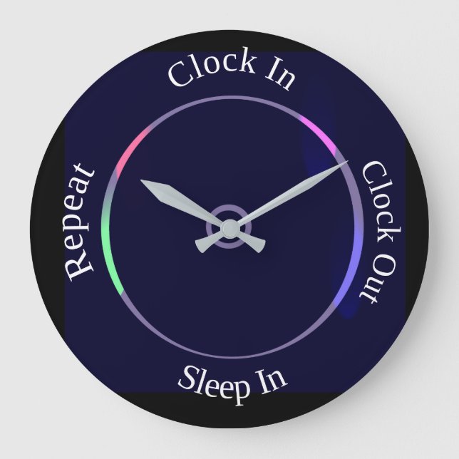 Clock In Clock Out Sleep In Repeat (Front)