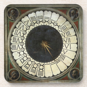 Clock in the Duomo by Paolo Uccello Coaster