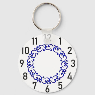 Clock Key Ring