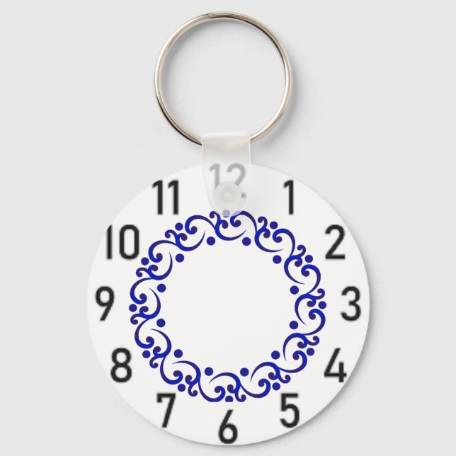 Clock Key Ring (Front)