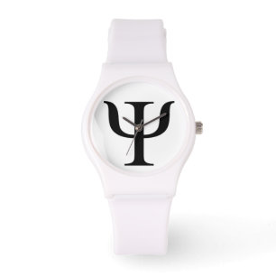 Clock logo of Psychology Watch