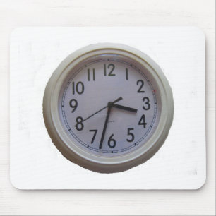 Clock Mouse Pad