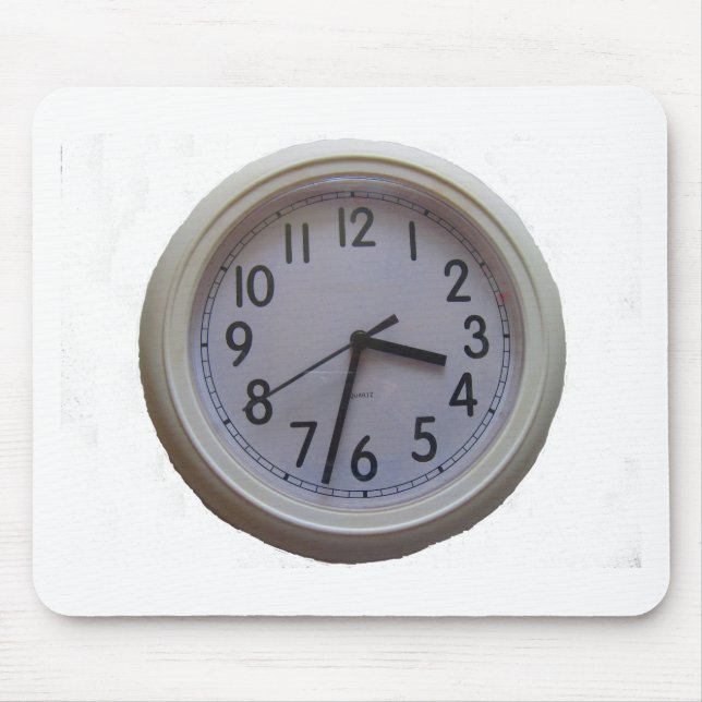 Clock Mouse Pad (Front)
