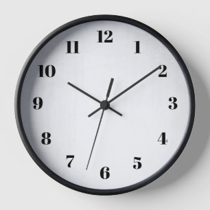 Clock Numbers Template