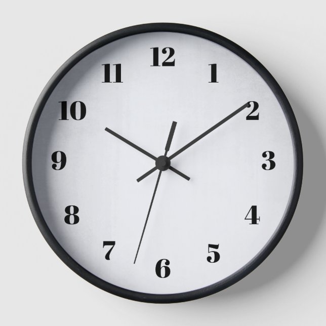 Clock Numbers Template (Front)