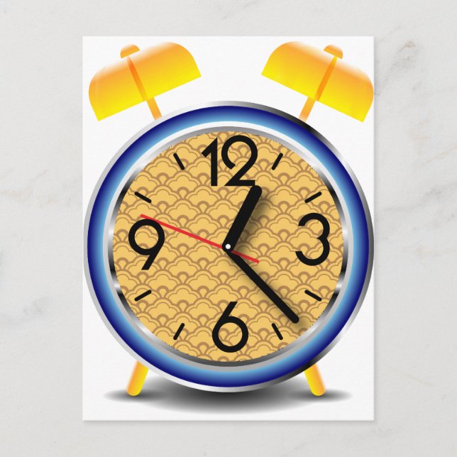 Clock Postcard (Front)