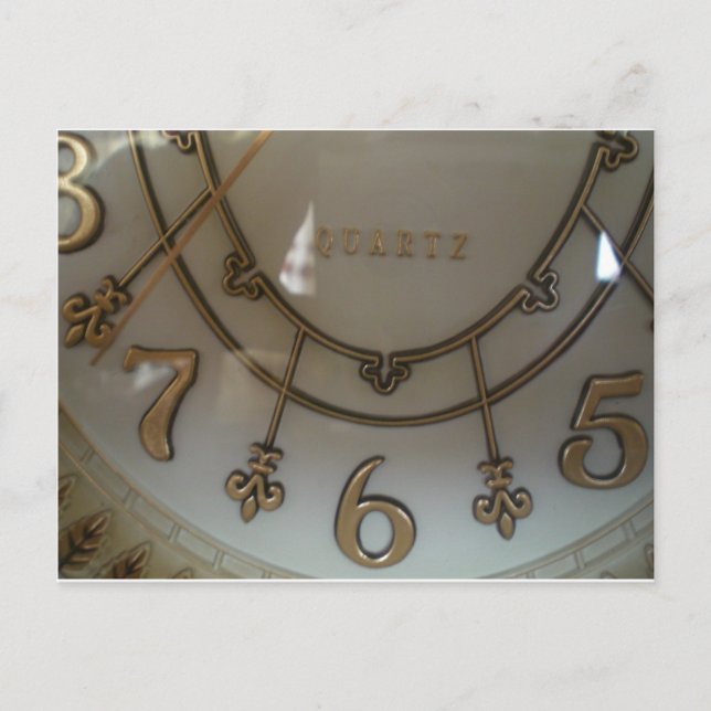 Clock Postcard (Front)