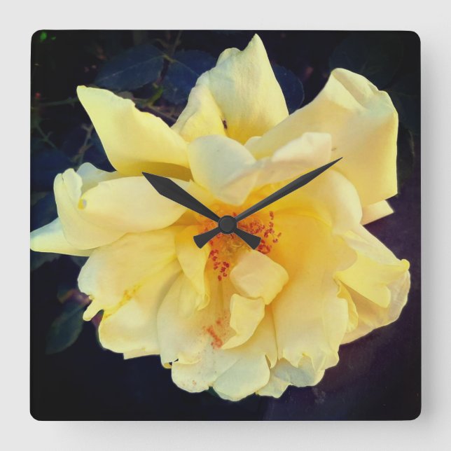 CLOCK ROSE ECO STYLE DESIGN (Front)