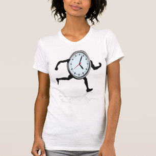 Clock Running Womens T-Shirt