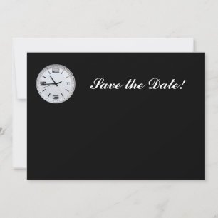 Clock Save The Date
