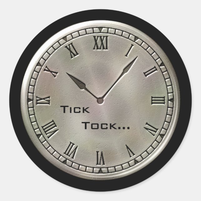 Clock Sticker (Front)