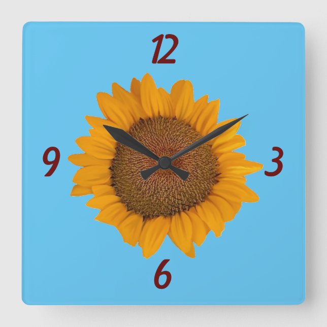 Clock Sunflower (Front)
