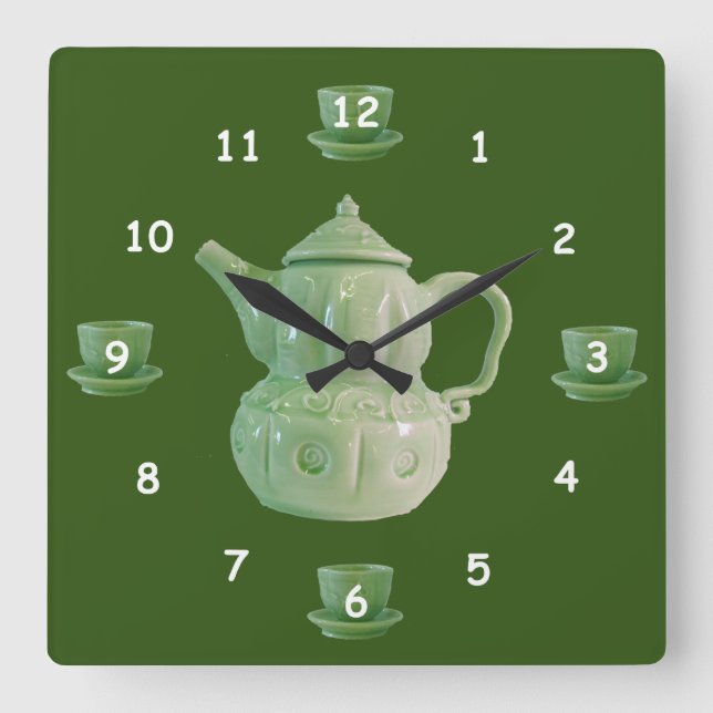 Clock - Tea Time (Front)