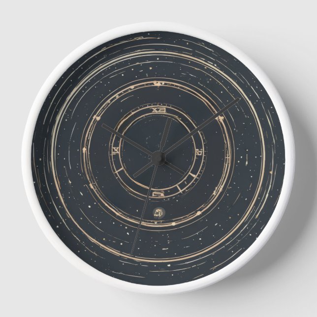 Clock that reminds Space and Time (Front)