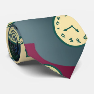 Clock  tie