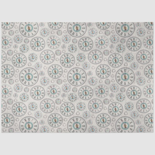 Clock Tissue Paper (Front)