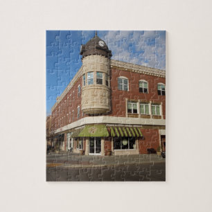 Clock Tower, Downtown Paso Robles, California Jigsaw Puzzle
