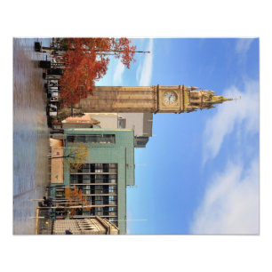 Clock tower in Belfast Photo Print